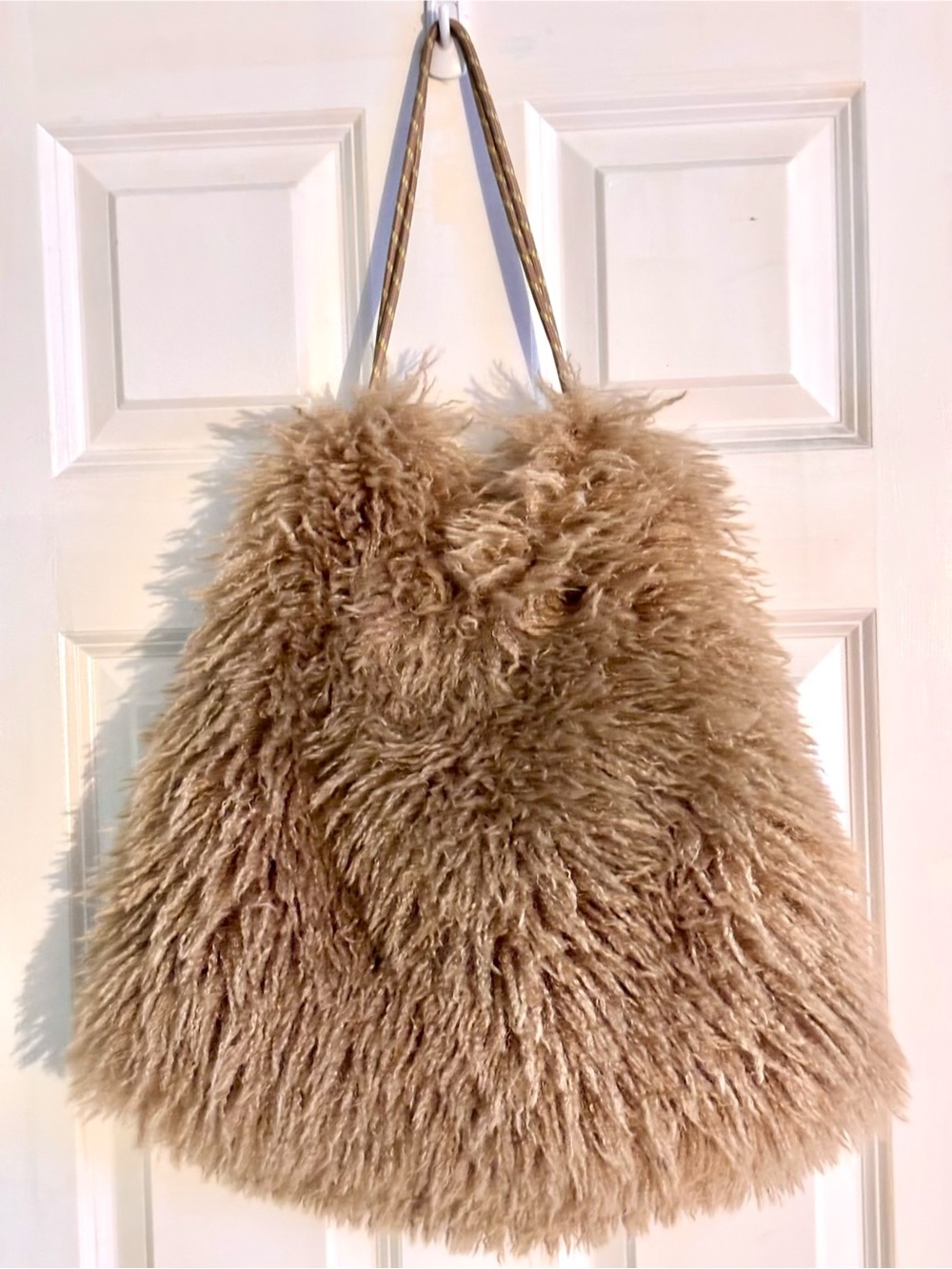 Zhrill  Faux Fur Shoulder Bag.
Extremely soft faux fur.New without tags.
